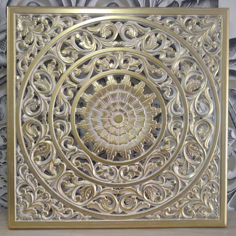 Mandala SOL cuadrada