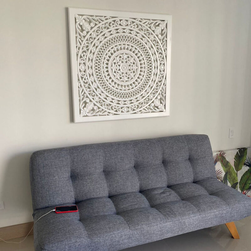 Mandala NEIVA esquinas caladas cuadrada